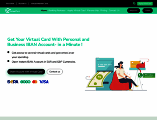 getvirtualcard.co.uk screenshot