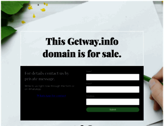 getway.info screenshot