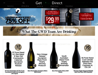 getwinesdirect.com.au screenshot