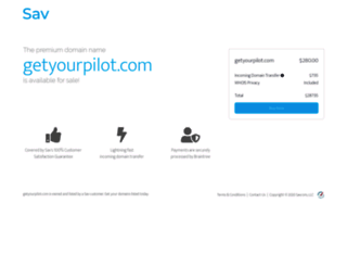 getyourpilot.com screenshot