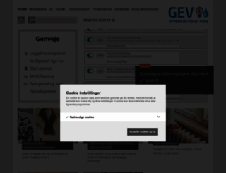 gev.dk screenshot