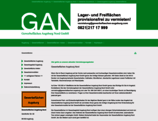 gewerbeflaechen-augsburg.com screenshot