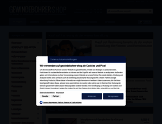 gewindebohrer-shop.de screenshot