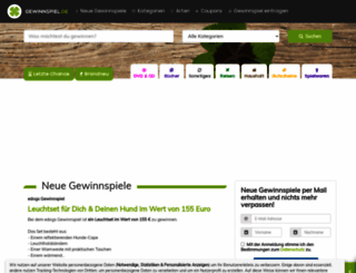 gewinnspiel.de screenshot