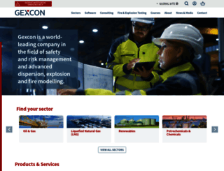 gexcon.com screenshot