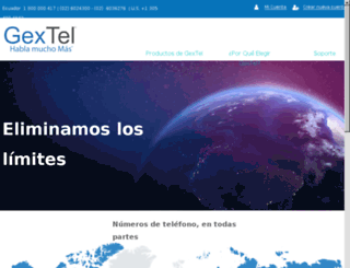gextel.com screenshot
