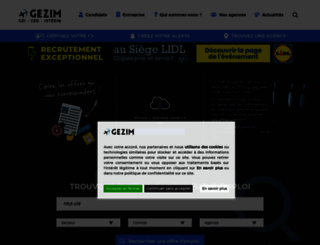 gezim.fr screenshot