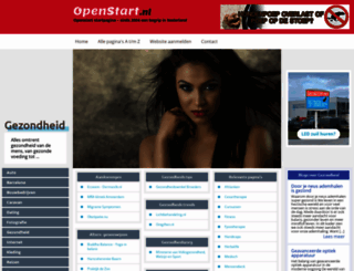gezondheid.openstart.nl screenshot