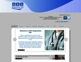 gfcdiagnostics.com screenshot