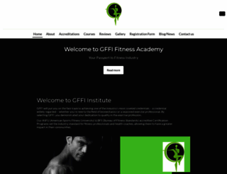 gffi-fitness.org screenshot