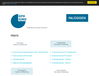 gfhgiro.nl screenshot