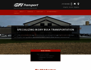 gfitransport.com screenshot