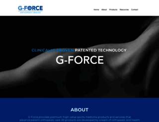gforcebraces.com screenshot