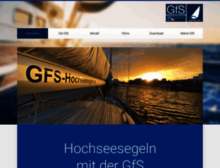 gfs-hochseesegeln.com screenshot