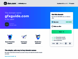 gfxguide.com screenshot
