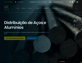 ggdmetals.com.br screenshot