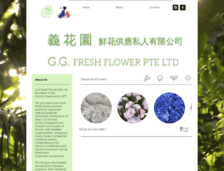 ggfreshflower.com screenshot
