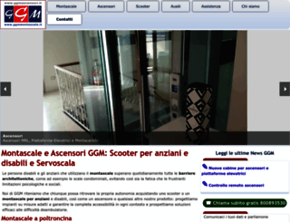ggmascensori.com screenshot