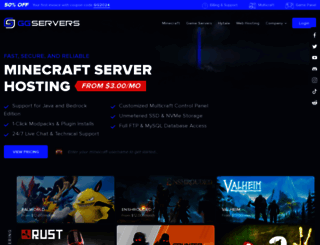ggservers.com screenshot