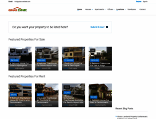 ghana-estate.com screenshot