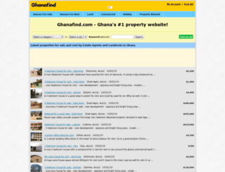 ghanafind.com screenshot