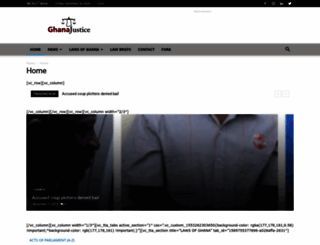 ghanajustice.com screenshot