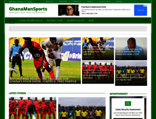 ghanamansports.com screenshot