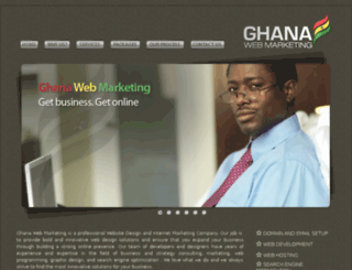 ghanawebmarketing.com screenshot