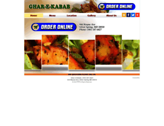 gharekababsilverspring.com screenshot