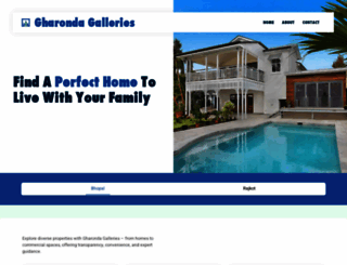 gharondagalleries.com screenshot