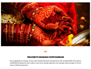 ghaziabadcourtmarriage.com screenshot
