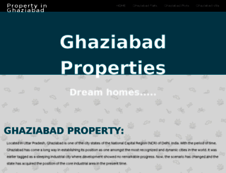 ghaziabadproperties.co.in screenshot
