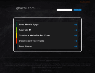 ghazni.com screenshot