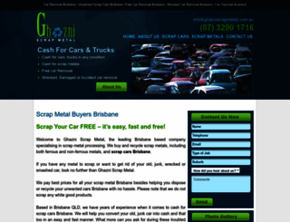 ghazniscrapmetal.com.au screenshot