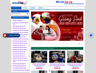 gheluoihatxop.com.vn screenshot