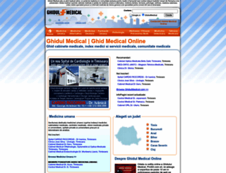 ghidulmedical.com screenshot