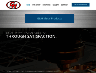 ghmetalproducts.com screenshot