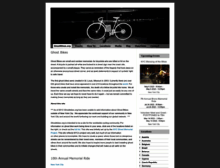 ghostbikes.org screenshot