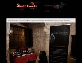 ghostevents.co.uk screenshot