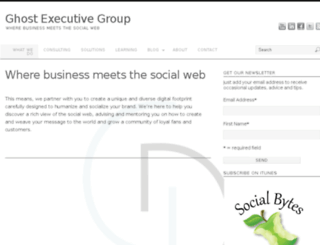 ghostexecutivegroup.com screenshot