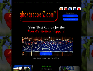 ghostpeppers.com screenshot