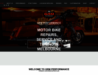 ghostridersmotorcycles.com.au screenshot
