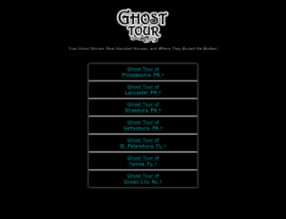 ghosttour.net screenshot