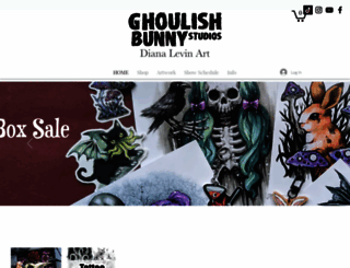 ghoulishbunnystudios.com screenshot