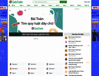 giaitoan.com screenshot