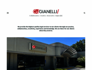 gianelli-law.com screenshot