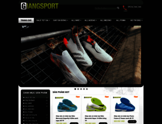 giangsports.com screenshot