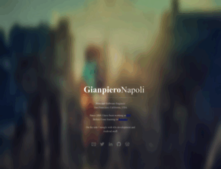 gianpieronapoli.com screenshot