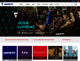 giant-bicycles.com.vn screenshot