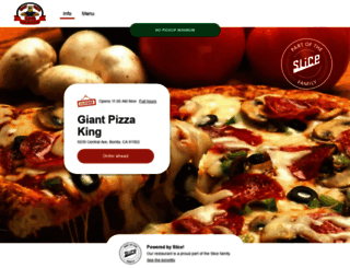 giant-pizza-king.com screenshot